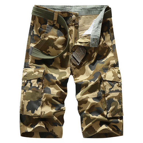 Herren Cargoshorts mit praktischen Taschen und elastischem Bund Echoarchiv