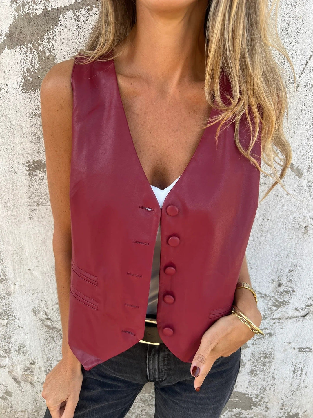 Damen elegante stylish Weste Echoarchiv