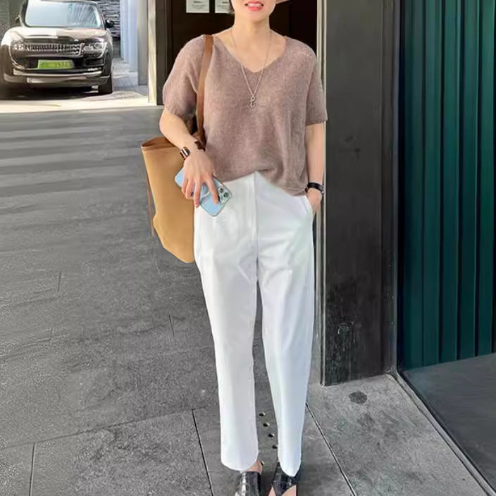 Damen Bequeme und elegante Chino-Hose Echoarchiv