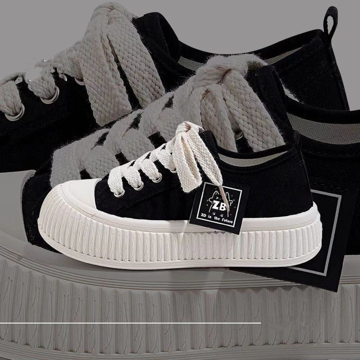 Damen Sneaker mit trendiger Plateau-Sohle und komfortablem Obermaterial Echo Archiv