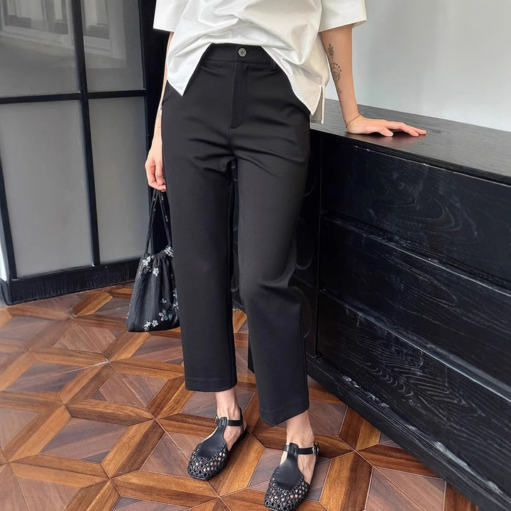 Damen elegante Culotte mit modischem Schlitz Echoarchiv
