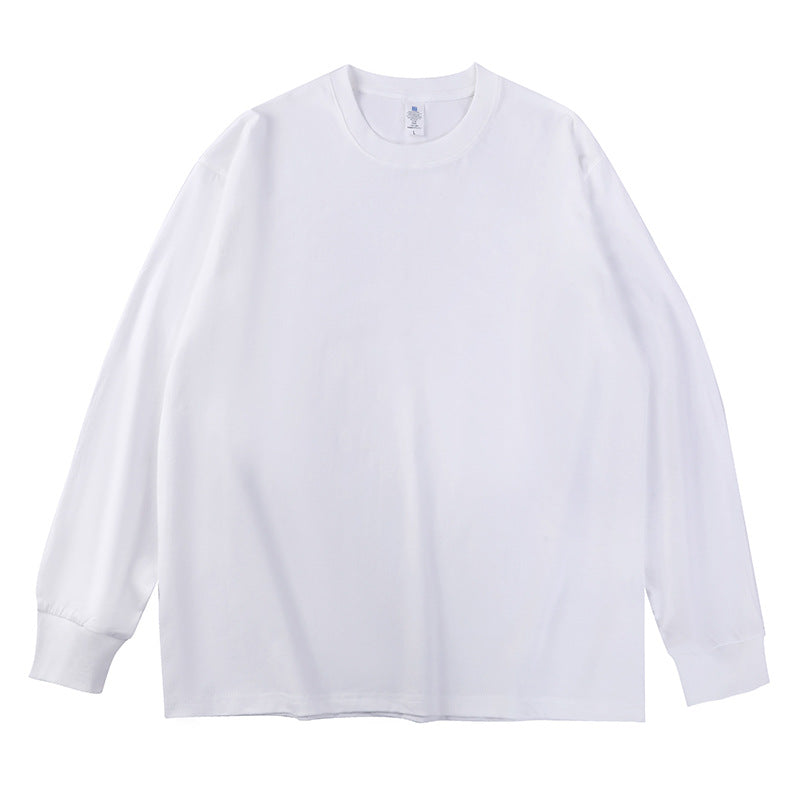 Unisex Oversize-Langarm-Sweatshirt mit Rundhalsausschnitt und gerippten Bündchen Echoarchiv