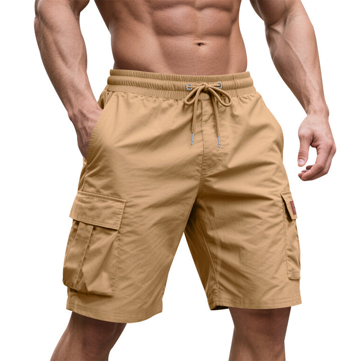 Herren Cargo-Shorts mit mehreren praktischen Taschen und elastischem Bund Echoarchiv
