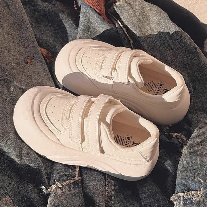 Damen Komfortable Sneaker mit verstellbarem Klettverschluss und gepolsterter Sohle Echo Archiv