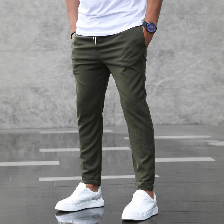 Herren elegante Chino-Hosen Echoarchiv