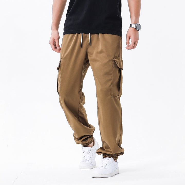 Herren Multifunktionale Cargohose mit elastischem Bund und praktischen Taschen Echo Archiv
