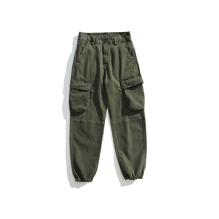 Herren Utility-Cargo-Joggerhose mit elastischem Knöchelabschluss und Mehrfach-Klappentaschen Echo Archiv