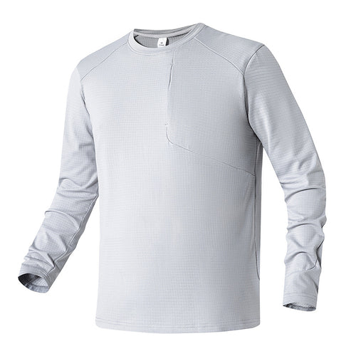 Herren Langarm Funktionsshirt mit atmungsaktivem Material und innovativem Design Echoarchiv
