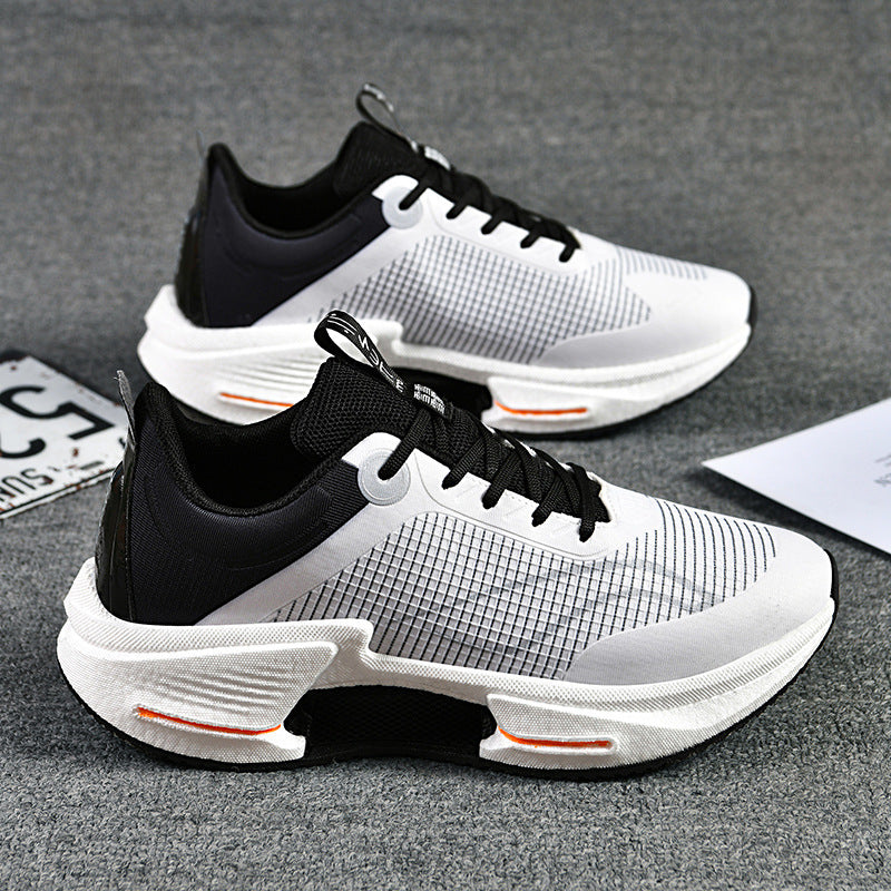Unisex atmungsaktive Mesh-Runner mit gitterstruktur, stabilisierendem Mittelkeil und geteiltem Stabilisator – Norré
