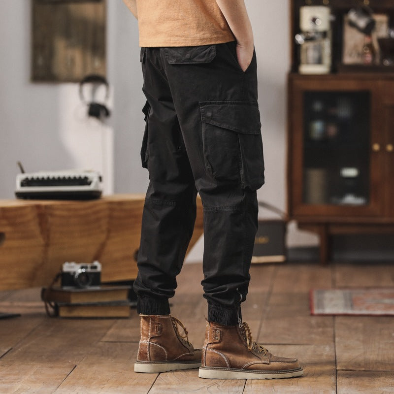Herren Multifunktionale Cargohose mit elastischem Bund Echo Archiv