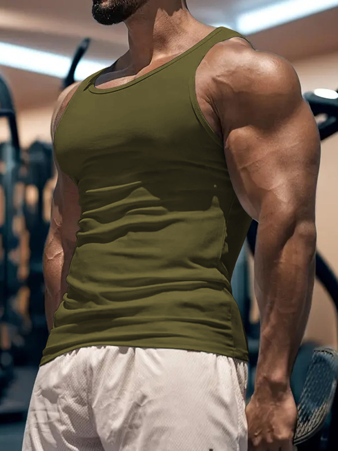 Herren Sport Tanktop mit ergonomischem Schnitt und atmungsaktiver Stofftechnologie Echoarchiv