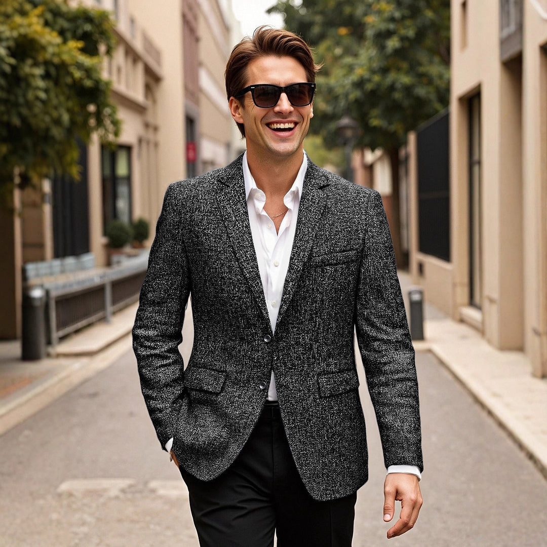 Herren eleganter Blazer aus Wolle Echoarchiv