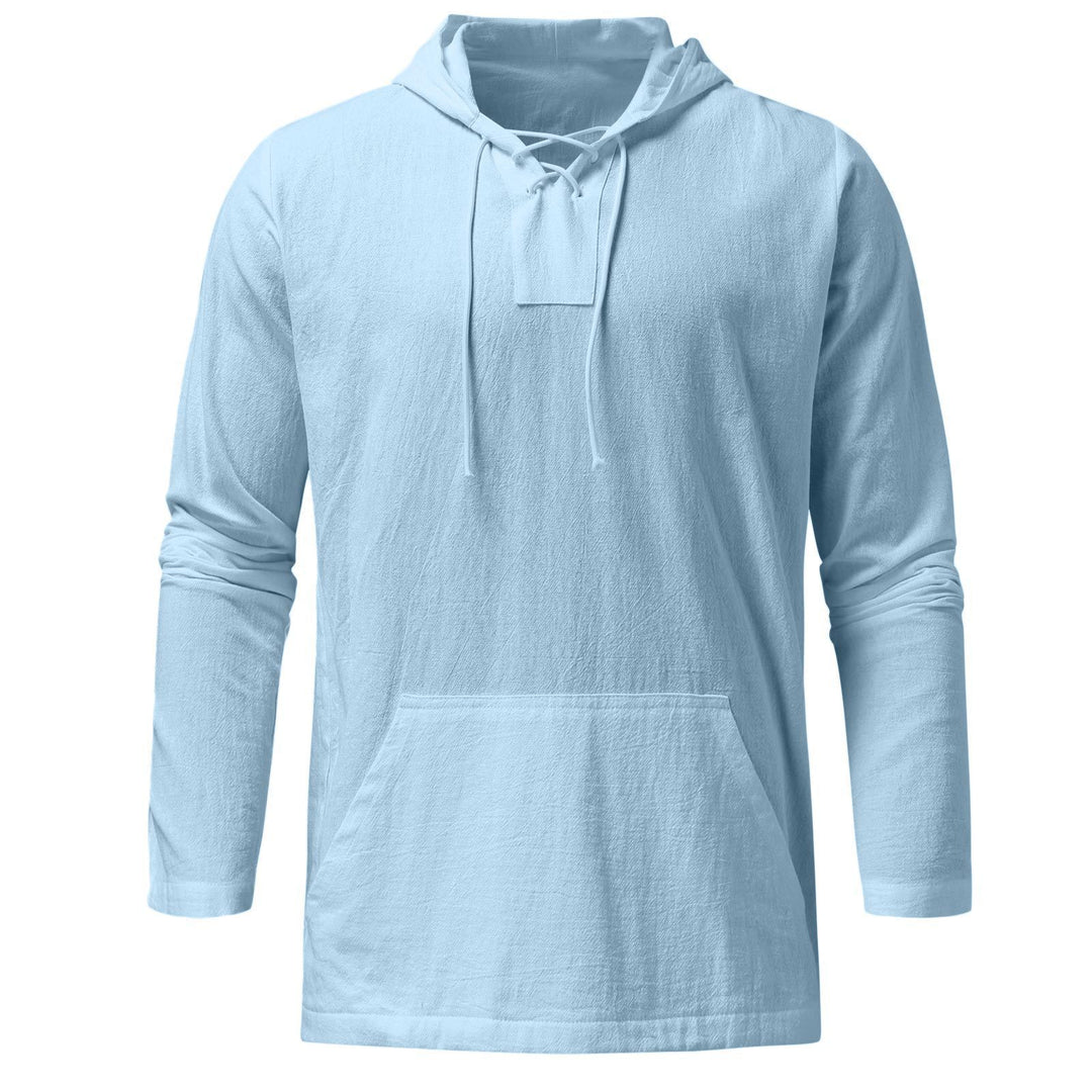 Herren lässiges Kapuzenshirt mit atmungsaktivem Material und modernem Schnitt Echoarchiv