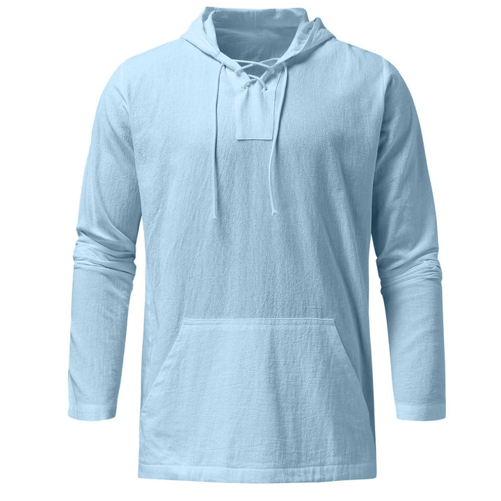 Herren lässiges Kapuzenshirt mit atmungsaktivem Material und modernem Schnitt Echoarchiv