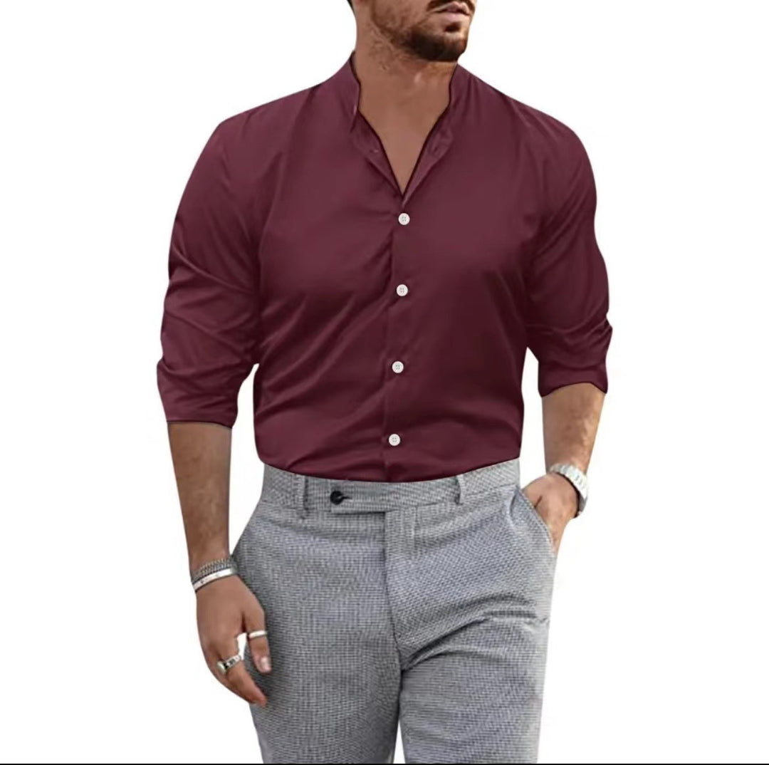 Herren lässige Hemdbluse Echoarchiv