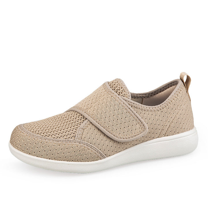 Herren nan orthopädischer Pantoffel mit verstellbarem Klettverschluss, atmungsaktivem Mesh und stoßdämpfender Schaumstoffsohle Echo Archiv