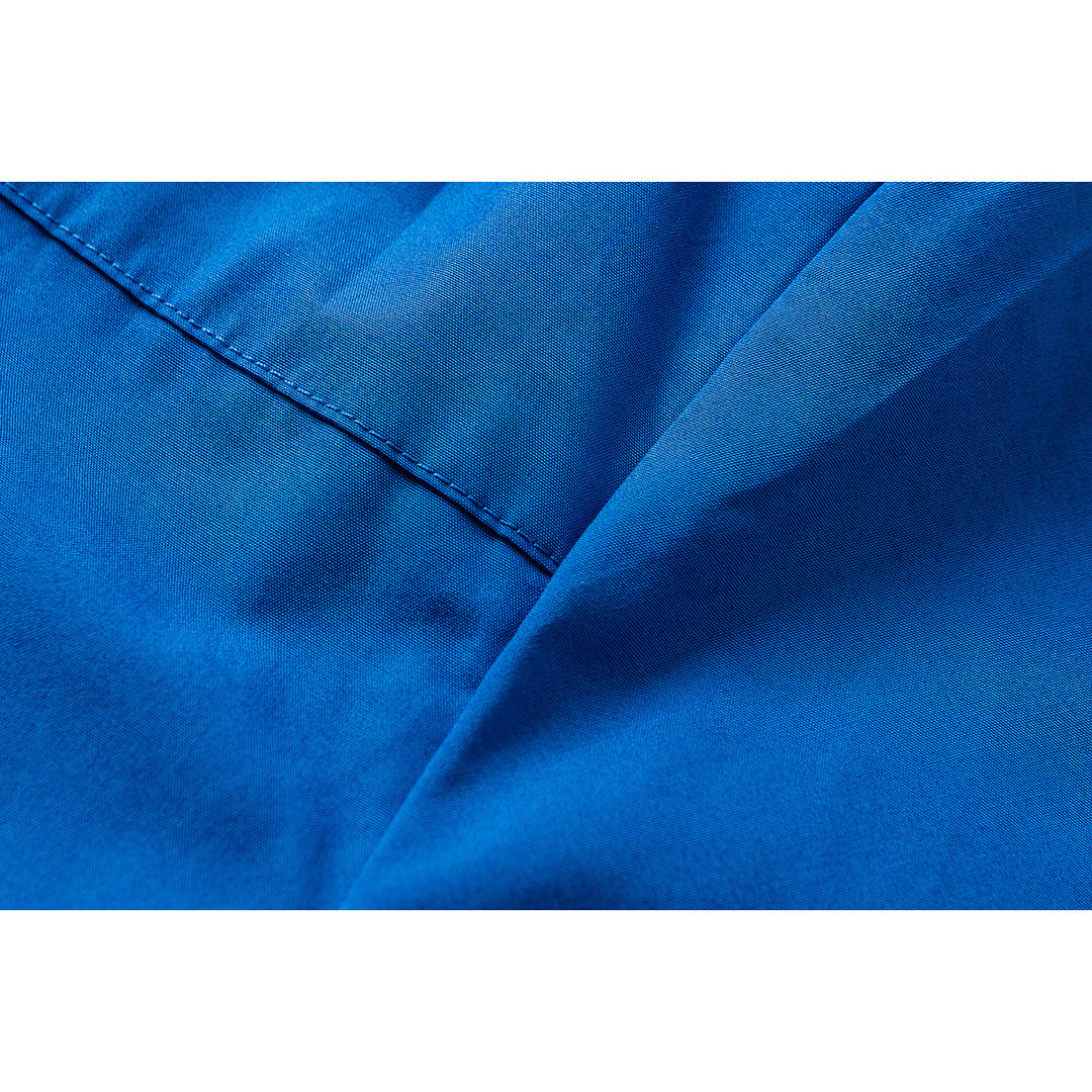 Unisex Oversized Hemd aus leichter Baumwollmischung mit abgerundetem Saum Echoarchiv