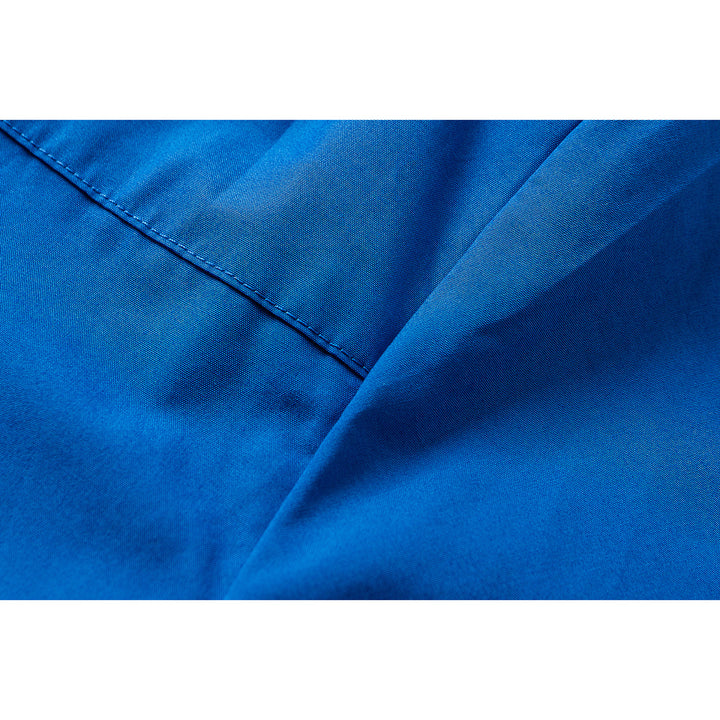 Unisex Oversized Hemd aus leichter Baumwollmischung mit abgerundetem Saum Echoarchiv