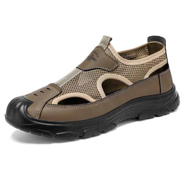 Herren nan atmungsaktive Outdoor-Sandale mit stoßdämpfender Sohle und verstärktem Zehenschutz Echo Archiv
