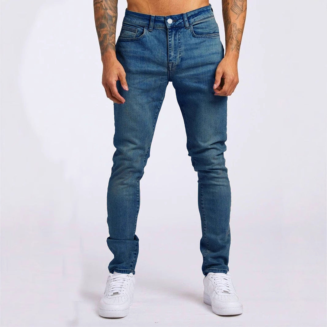 Herren Slim-Fit JEchoarchivns mit elastischem Komfortbund und Echoarchivrnen Details Echoarchiv