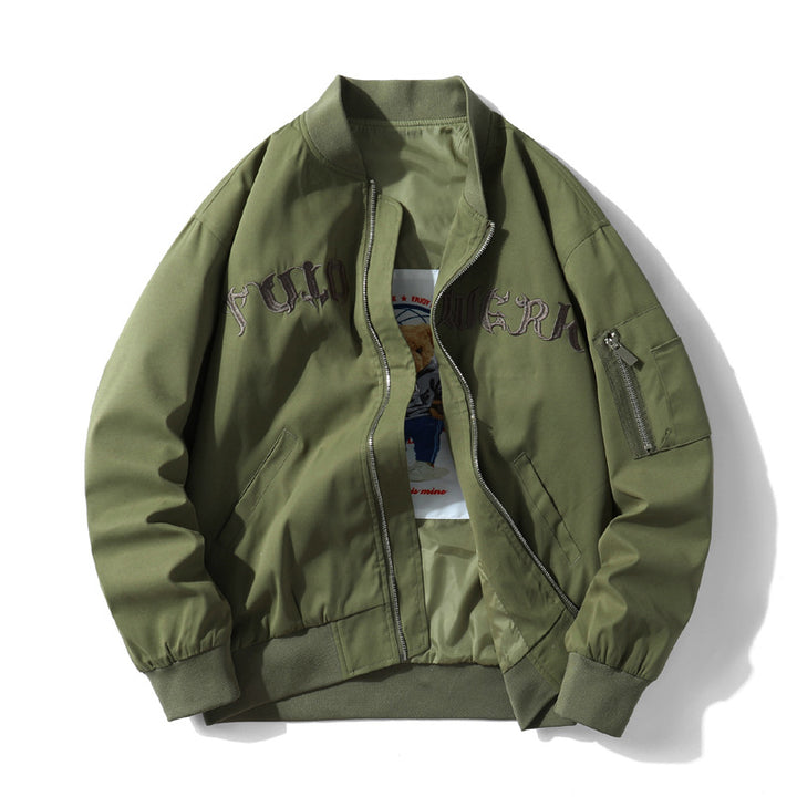 Herren Mode Bomberjacke Echo Archiv