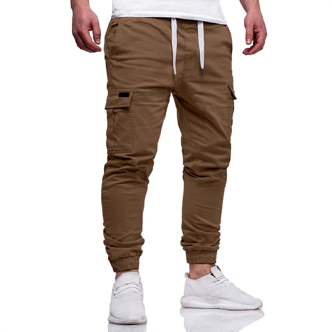 Herren Cargo-Jogginghose mit elastischem Bund und mehreren Taschen Echoarchiv