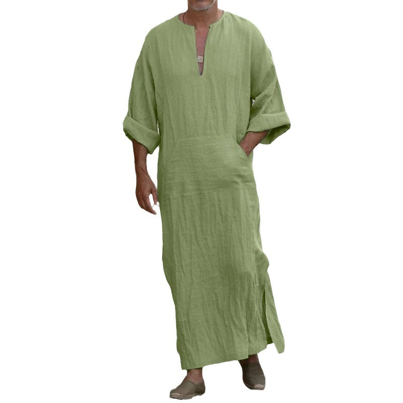 Herren Längeres Leinenkleid Echoarchiv