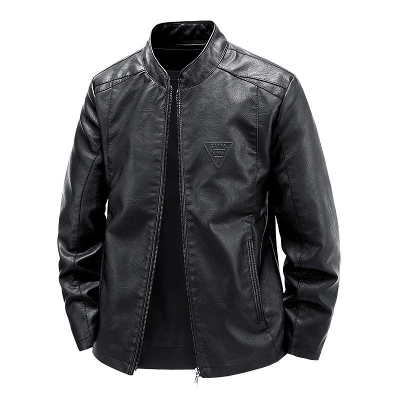 Herren Hochwertige Kunstlederjacke Echo Archiv
