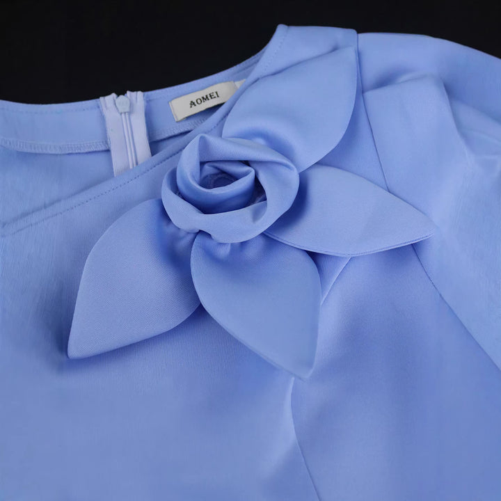 Damen Elegantes Etuikleid mit floralem Detail Echo Archiv