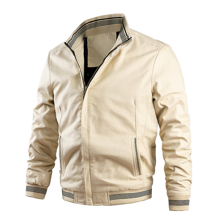 Herren Thermo-Canvas-Blouson mit weichem Teddyfutter und hochschließendem Stehkragen Echo Archiv