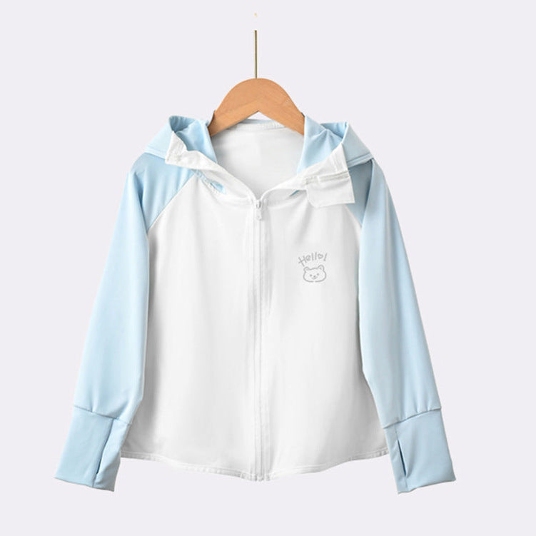 Mädchen Übergangsjacke mit Kapuze und niedlichem Tiermotiv Echo Archiv