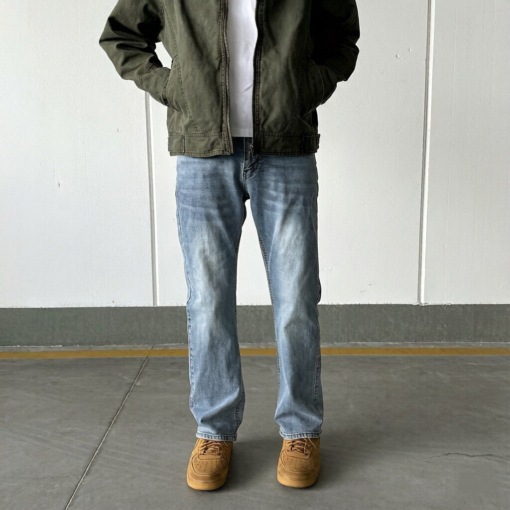 Herren Klassische Jeanshose Echoarchiv