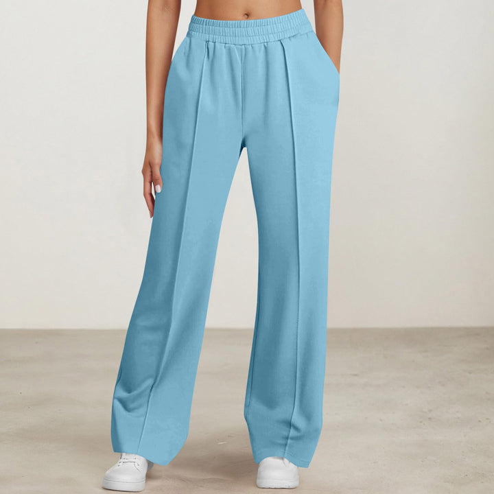 Damen nan elegante Bundfalten-Hose mit hohem Komfortbund, Bügelfalte und seitlichen Eingrifftaschen Echo Archiv