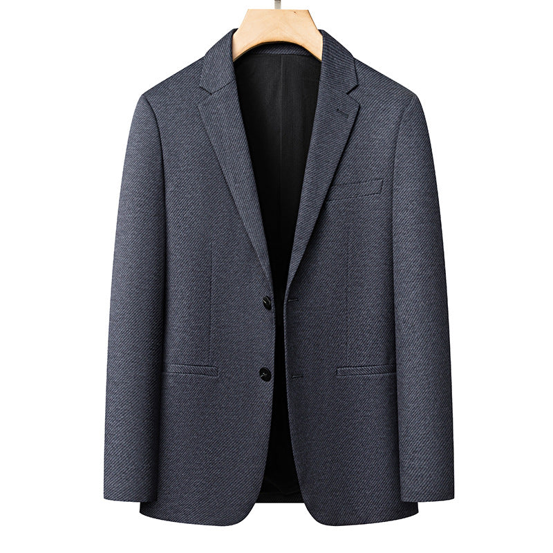 Herren eleganter Freizeitblazer aus feinem strukturiertem Gewebe Echoarchiv