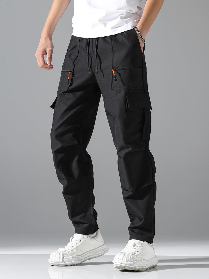 Herren Bequeme Cargo-Hose mit elastischem Bund Echo Archiv