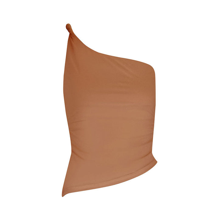 Damen asymmetrisches Top mit elegantem Ein-Schulter-Schnitt und figurformendem Design Echo Archiv