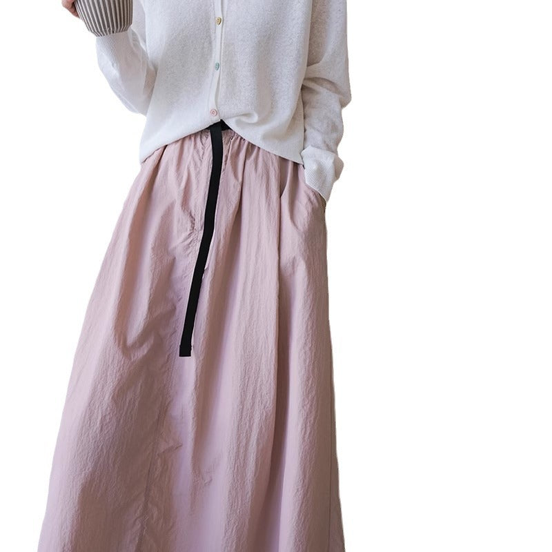 Damen Elegante und lässige Maxiskirt Echoarchiv