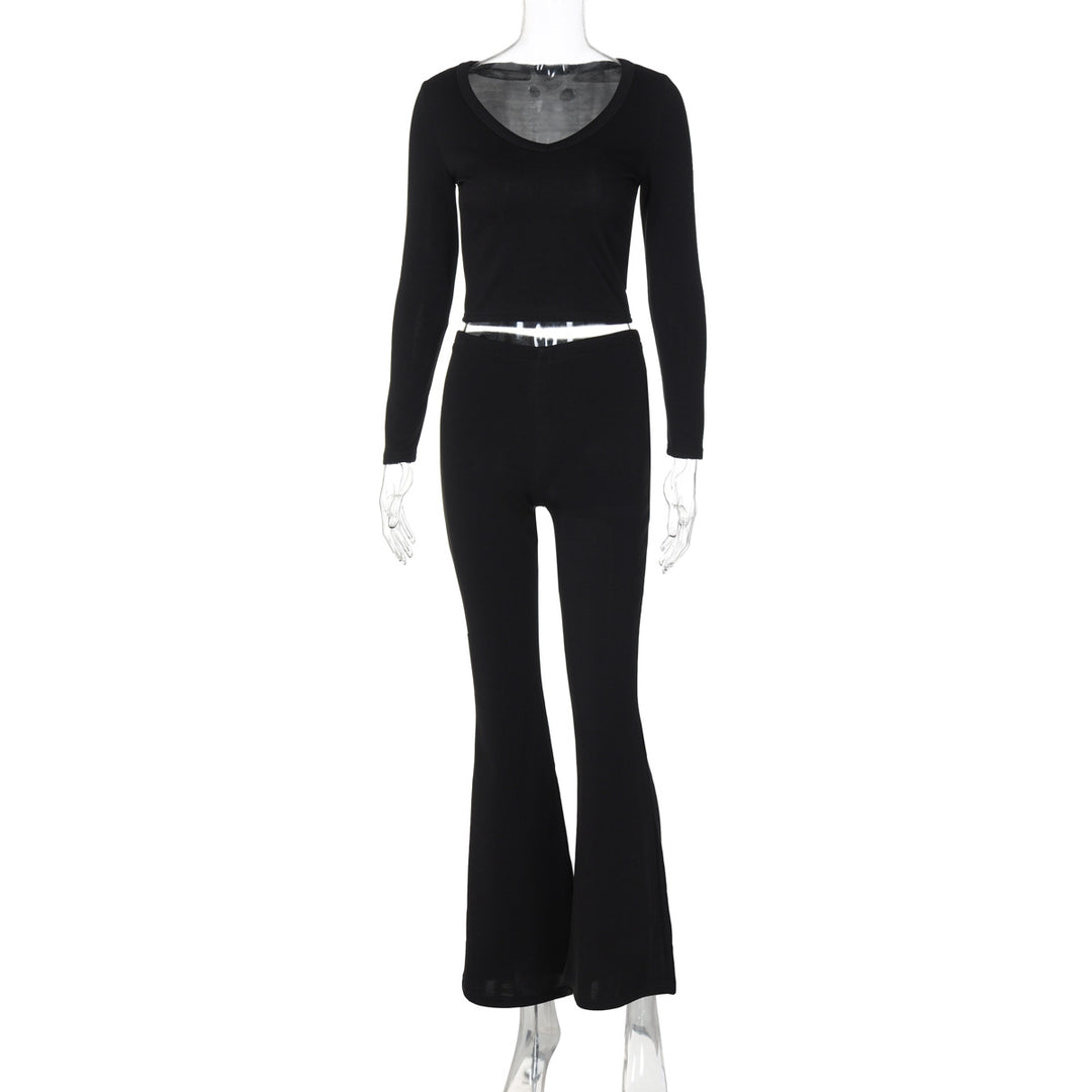 Damen modischer Jumpsuit mit lässigem Schnitt und weichem Material Echo Archiv