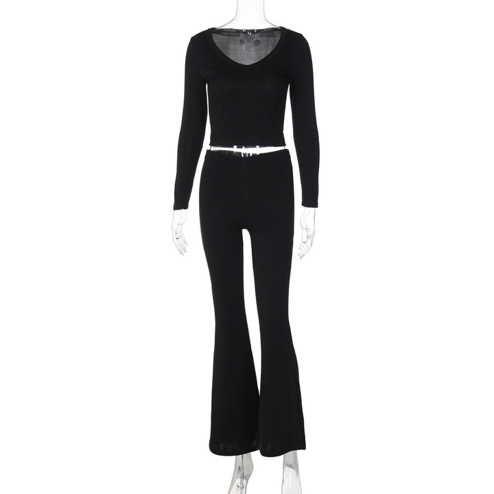 Damen modischer Jumpsuit mit lässigem Schnitt und weichem Material Echo Archiv