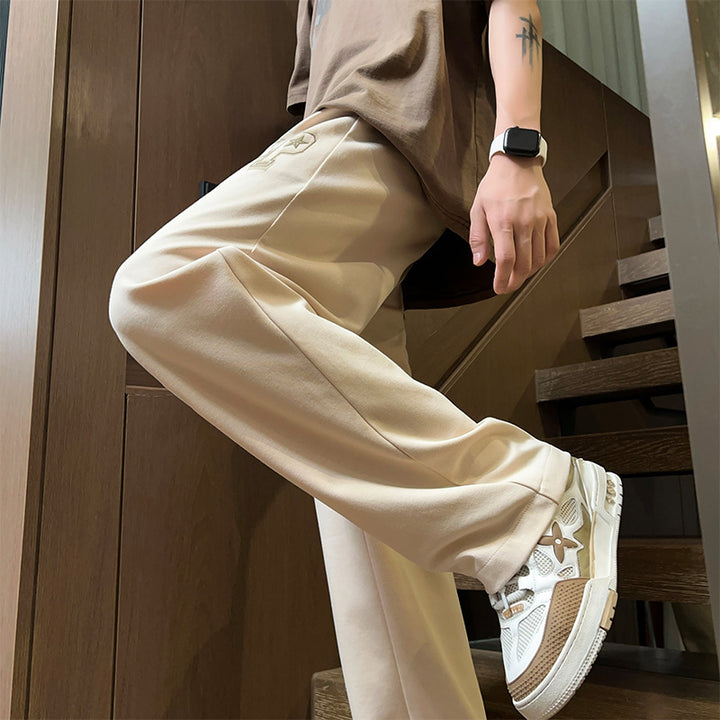 Herren lässige Jogginghose mit elastischem Bund und seitlichen Taschen Echoarchiv
