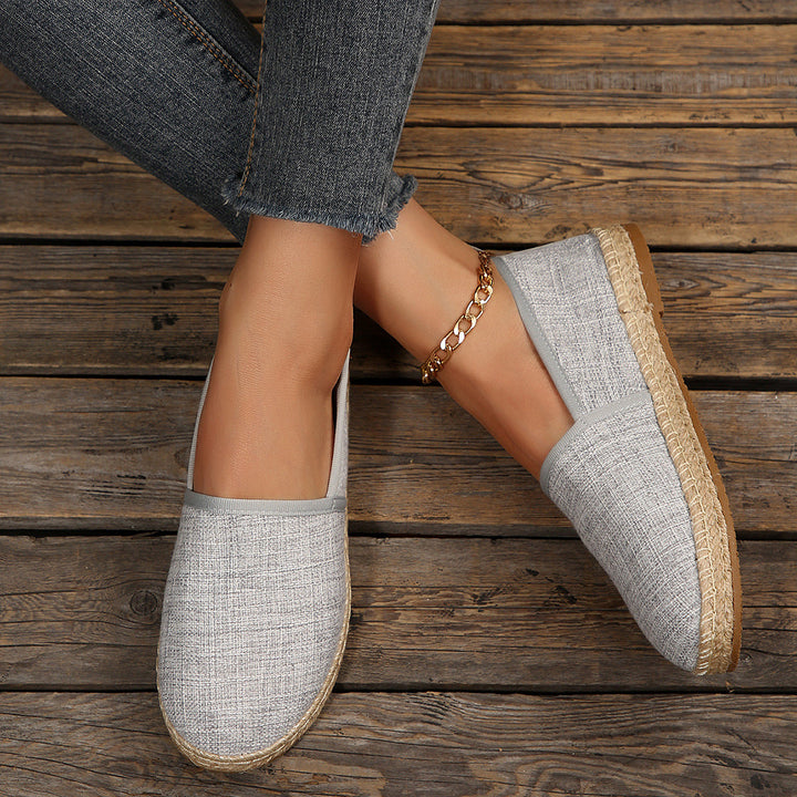Damen Espadrilles mit rutschfester Sohle und anatomischem Fußbett – Lioré