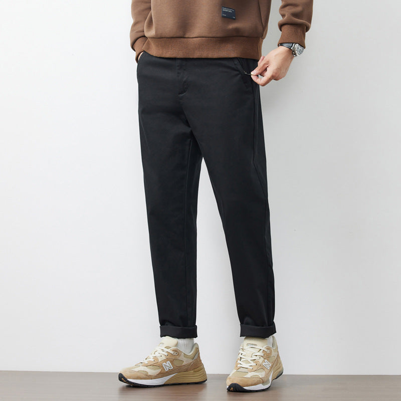 Herren bequeme Chinos mit elastischem Bund und praktischen Taschen Echoarchiv