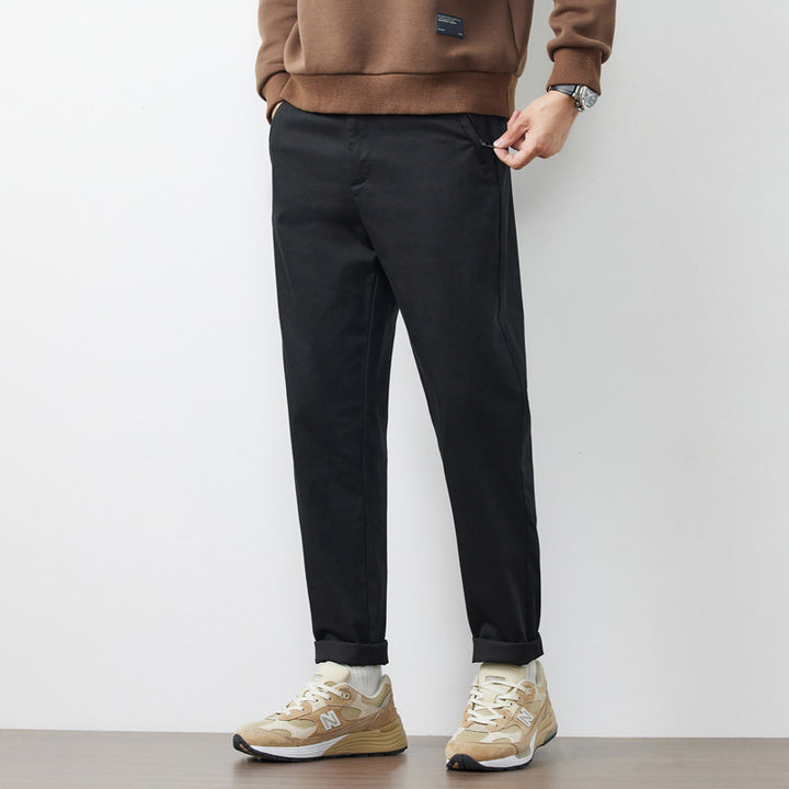 Herren bequeme Chinos mit elastischem Bund und praktischen Taschen Echoarchiv