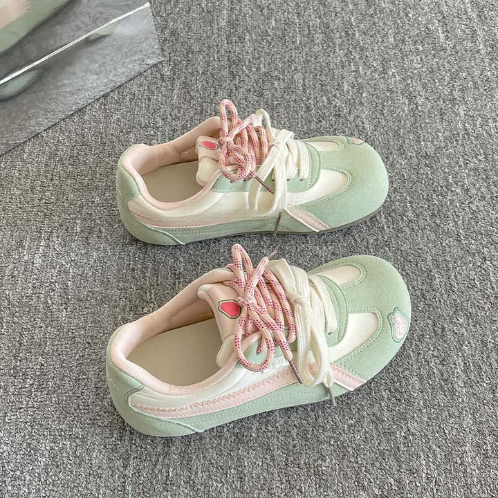 Damen Sportliche Sneakers mit innovativer Schnürung und farbenfrohem Design Echo Archiv