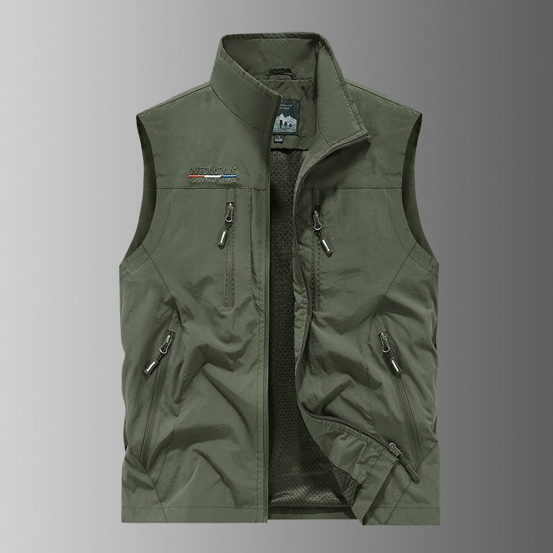 Herren Multifunktionale Outdoor-Weste Echo Archiv 1788242421