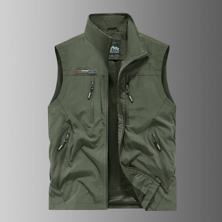 Herren Multifunktionale Outdoor-Weste Echo Archiv 1788242421