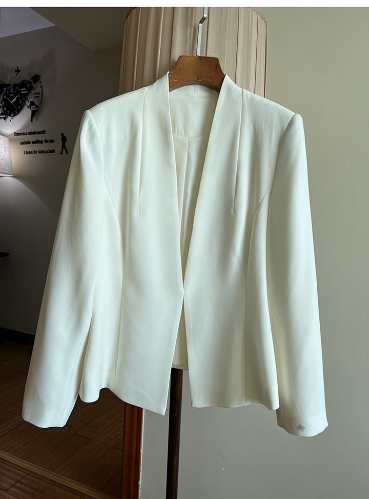 Damen Eleganter Blazer mit asymmetrischem Schnitt Echoarchiv