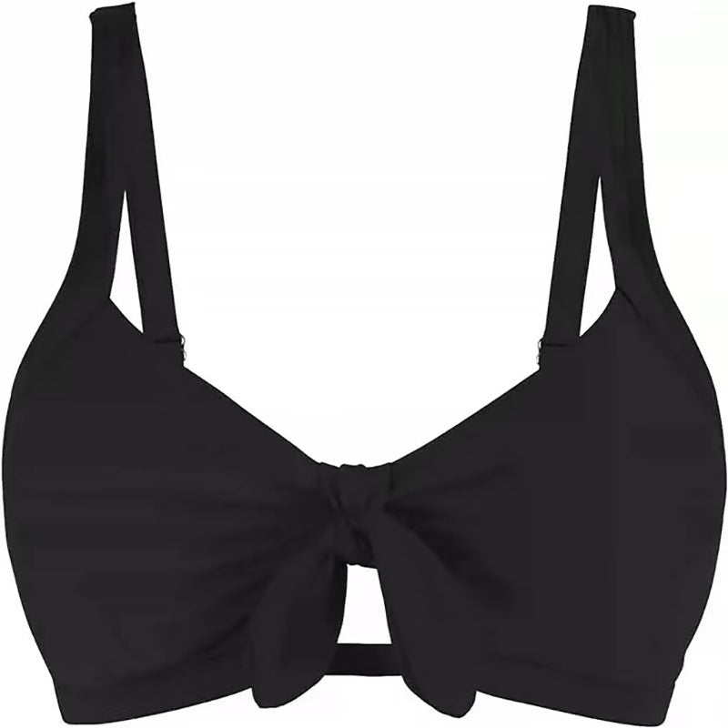 Damen Sportliches Bikinioberteil mit modischem Knotendetail – Maréssa