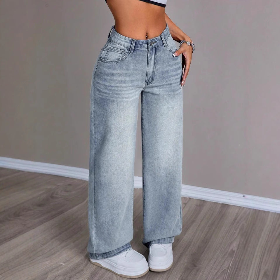 Damen Weite JEchoarchivnshose im Vintage-Stil Echoarchiv