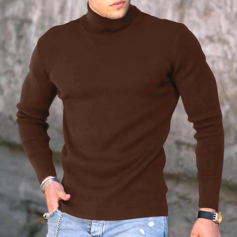 Herren eleganter Rollkragenpullover Echoarchiv